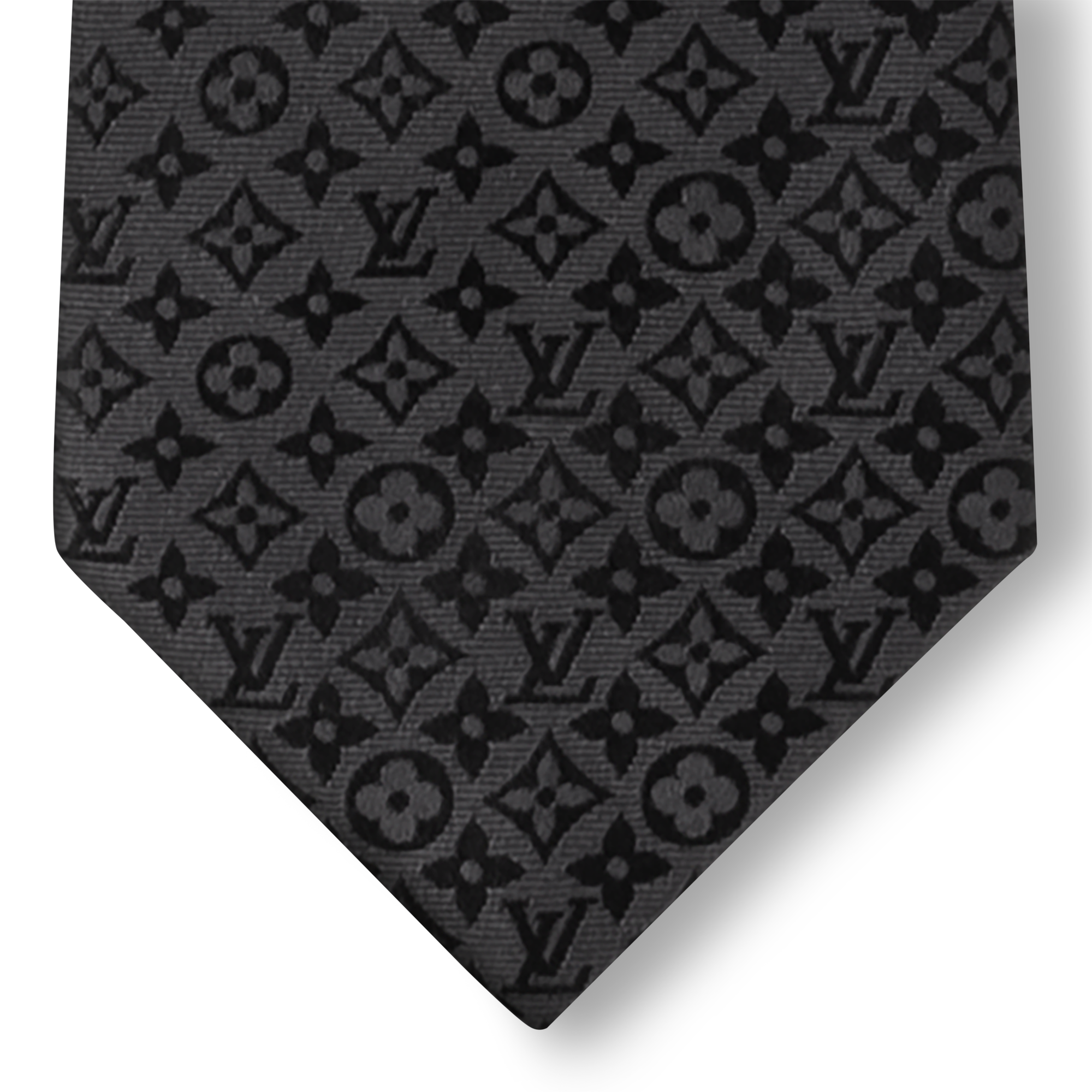 Fading Monogram Tie - Luxury S00 Black | LOUIS VUITTON